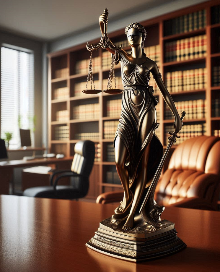 Bureau avocat avec themis